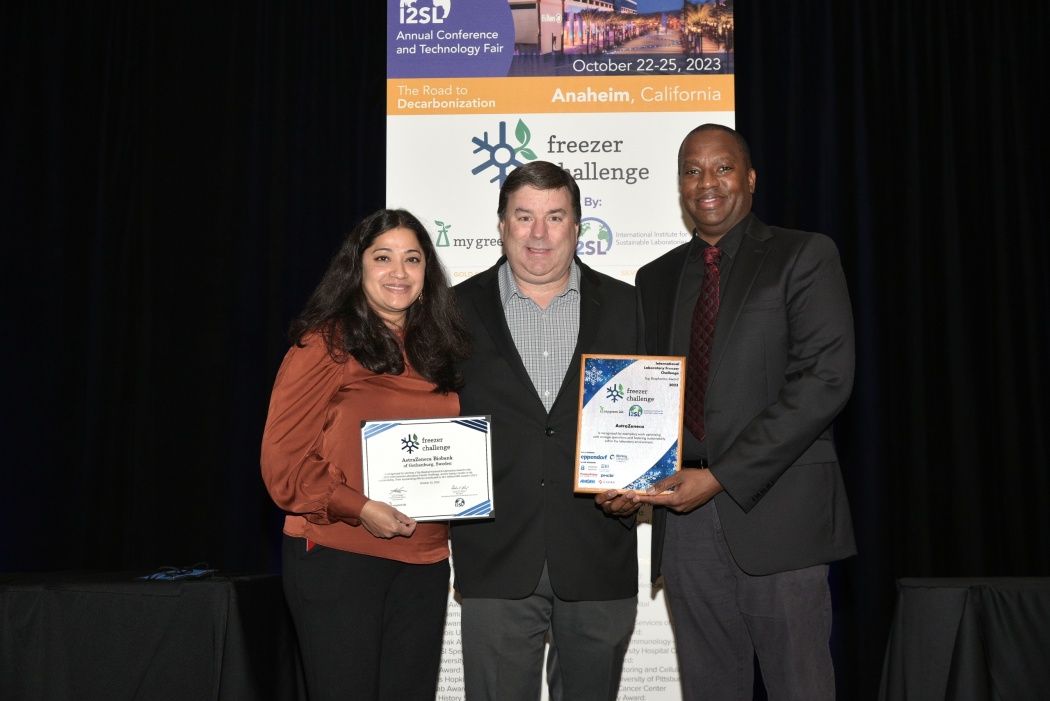 AstraZeneca 2023 freezer challenge