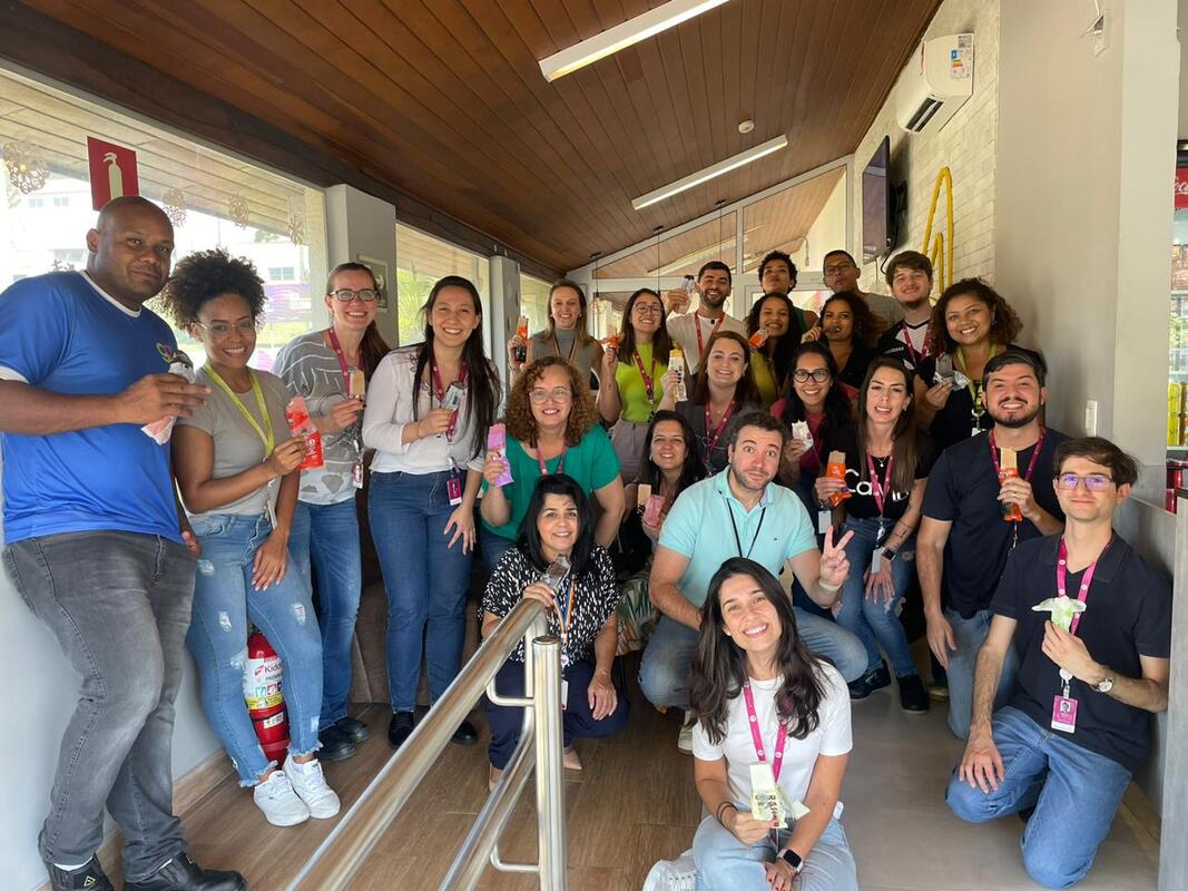 astrazeneca QC lab group photo