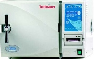 White autoclave with blue touchpad, autoclave impact 
