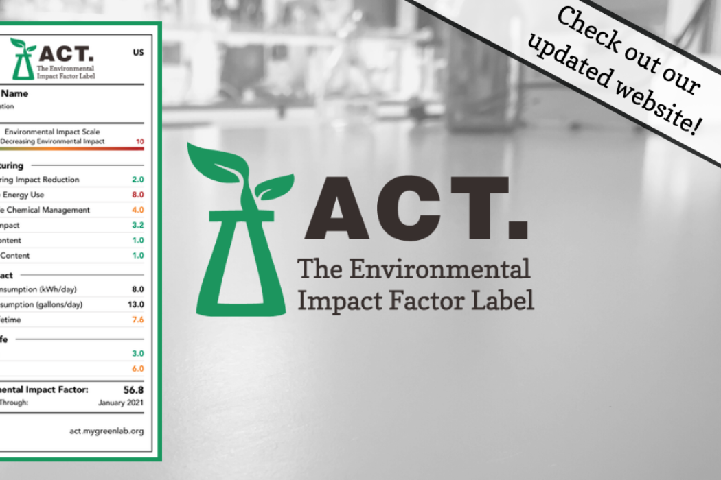 my green lab act ecolabel