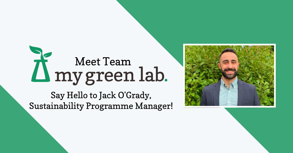 Jack O'Grady from My Green Lab